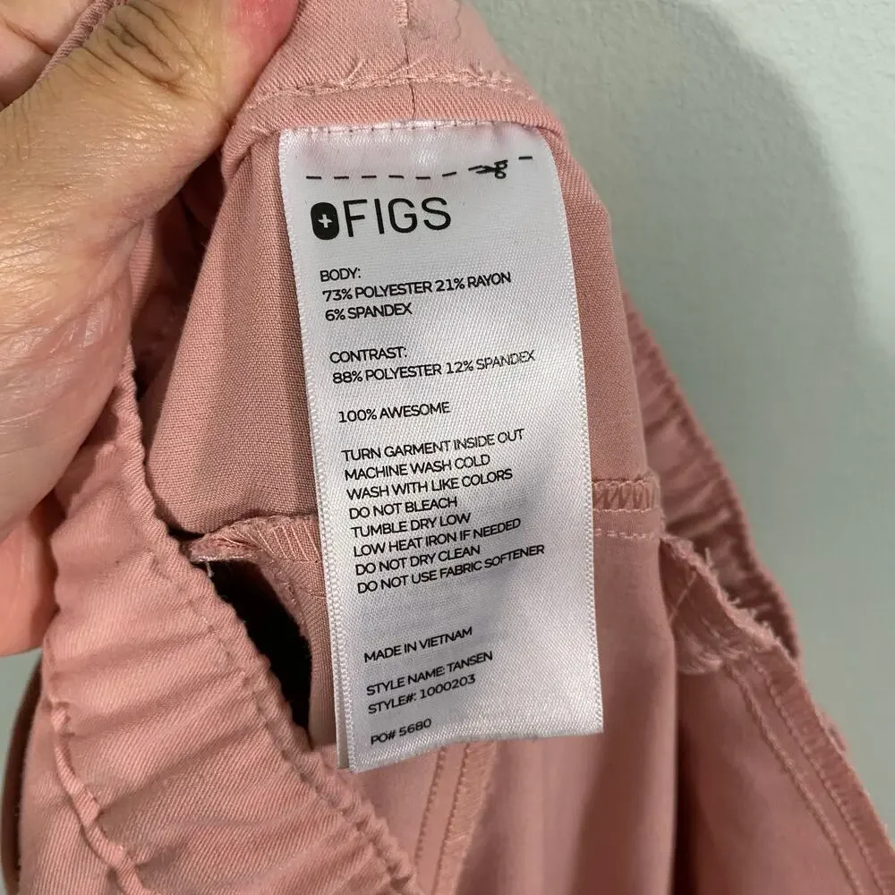 FIGS Pink Technical Collection Tansen Jogger Size L P
